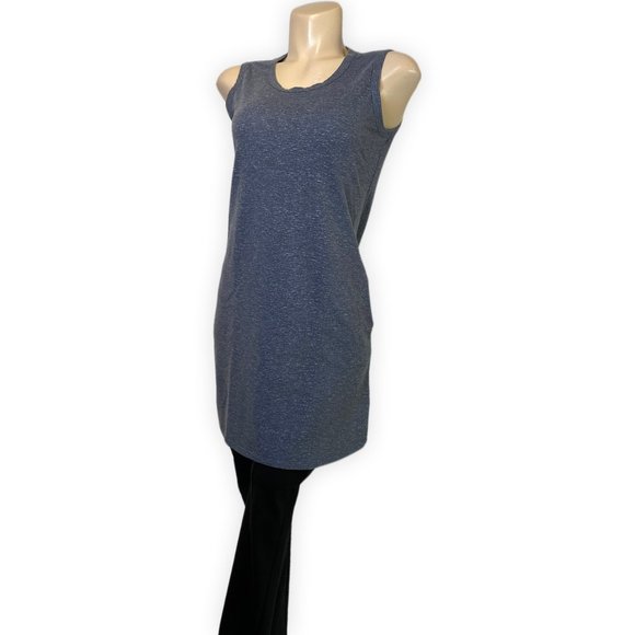 Dark Gray Tank Sleeveless Dress - Picture 1 of 5